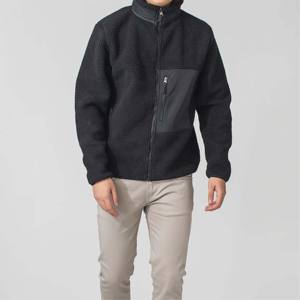 Veste polaire Sherpa à glissière intégrale de haute qualité-Vêtements d'extérieur chauds et confortables avec fermeture éclair-Idéal pour l'hiver et les vêtements décontractés - Product Image 6