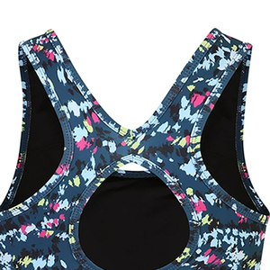 Soutien-gorge de sport extensible léger à maintien élevé pour femme, anti-boulochage, nouvelle arrivée, vente chaude, sublimation sur le devant - Product Image 6