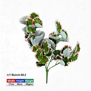 Ramo de Geranios Artificiales Blancos AFF -58.2 - Product Image 1