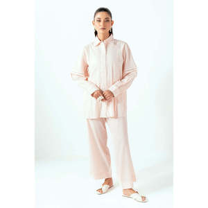 Conjunto de Dos Piezas IUSTTS-857 con Efecto Arrugado y Teñido, Primavera/Verano, Talla XXS, Largo por Encima de la Rodilla - Product Image 4