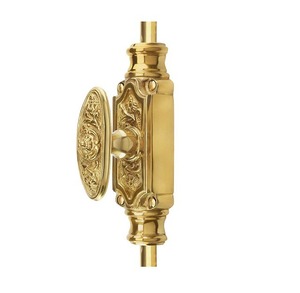 Serrure à crémone en laiton de style européen pour villa porte finie en or porte en bois de luxe extérieure d'occasion de qualité supérieure ou à bas prix - Product Image 5