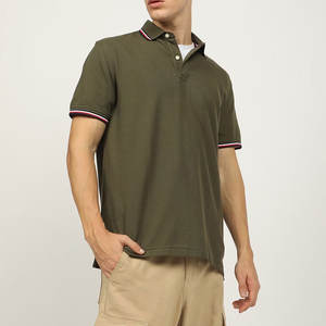 2025 High Quality Outdoor Wear Stand Collar <b>Men</b> <b>Polo</b> T-<b>Shirt</b> <b>Slim</b> <b>Fit</b> Full Size Short Sleeve Front Button Style <b>Polo</b> T-<b>Shirts</b> - Product Image 1