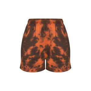 Pantalones cortos de gimnasia de felpa francesa personalizados para hombre, pantalones cortos de algodón 100% de peso pesado con estampado Vintage, pantalones cortos lavados con ácido desteñidos al sol para hombre - Product Image 1