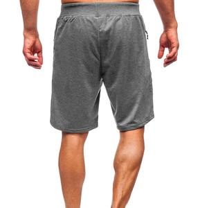 Short de sport en molleton de coton épais 100%, short de sport en éponge française respirant, short d'entraînement pour la course à pied pour hommes, vente en gros - Product Image 3