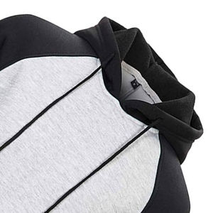 Meilleur prix Sweats à capuche pour hommes avec logo personnalisé Mode Sport Technique délavée Polaire Manches régulières Col à capuche - Product Image 5