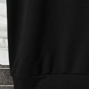 คุณภาพสูงStreetwearผู้ชายที่กําหนดเองHoodiesเสื้อผ้าฝ้ายธรรมดาผู้ชายHooded Crewneck Custom Hoodies - Product Image 4