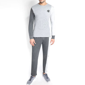 Conjunto Deportivo Ligero de Invierno para Hombre, Estilo Casual, Color Sólido, Sudadera Clásica, Pantalones Deportivos Elásticos, Ecológico, Ideal para Viajes y Descanso - Product Image 1