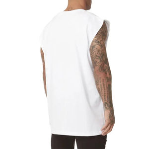 Débardeur de sport pour homme, nouveau style respirant, vente en gros, personnalisé, col rond, débardeur de musculation, débardeur de course à pied, débardeur de fitness pour homme - Product Image 4