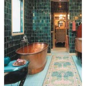 Lujosas bañeras de cobre de inspiración antigua con diseños tallados únicos y detalles martillados a mano para baños atemporales - Product Image 6