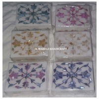 Cajas de joyería con Incrustaciones de nácar azul de concha de mar natural, producto de calidad superventas, Cajas de Regalo con incrustaciones de mármol