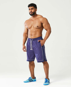 Pantalon court de haute qualité avec logo personnalisé pour homme Short de sport respirant à séchage rapide pour homme avec short à taille élastique confortable à l'intérieur - Product Image 4