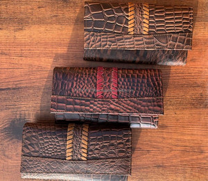 Cartera elegante de cuero genuino para mujer - Product Image 3