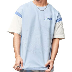 Prix d'usine – Meilleur T-shirt formel tricoté en polyester/coton, coupe oversize, haute qualité, séchage rapide, respirant, écologique - Product Image 1