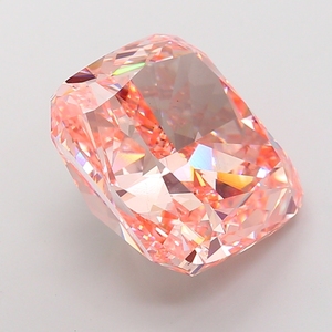 Diamante Rosa Intenso de Lujo de 34.05 Ct, Corte Cojín, Cultivado en Laboratorio, Claridad VS2, Certificado IGI, Diamante en Tendencia para Anillos de Color Fantasía - Product Image 4
