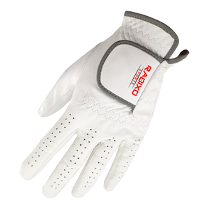 Gants de golf pour hommes, meilleure qualité, cuir véritable respirant uni, main gauche, impression de logo personnalisée avec fermeture auto-agrippante - Product Image 4