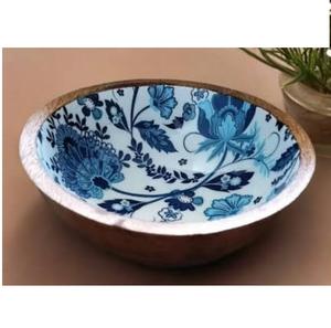 Bol à servir en émail de qualité supérieure, casse-noix, décoration de table, pour servir des aliments, des salades, finition haut de gamme pour une utilisation sur la table à manger - Product Image 6