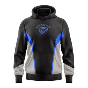 Precio más vendido Sudaderas con capucha para hombre Negro Multicolor Sudaderas con capucha de manga larga hechas a medida Al mejor precio Sudaderas con capucha para hombre de gran tamaño - Product Image 1