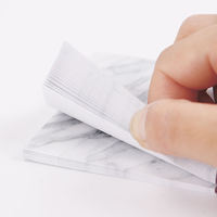 Accessoires de papeterie esthétiques effaçables à sec réutilisables logo personnalisable notes autocollantes blocs-notes en vrac pour planificateur