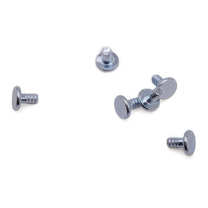 Sekrup <span class=keywords><strong>Mini</strong></span> seng biru presisi tinggi kepala datar perangkat elektronik rakitan miniatur perangkat keras memastikan pengencang stabil - Product Image 6