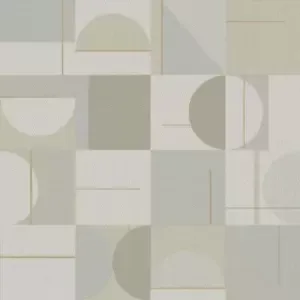 Smita Tapete 24911 Alta Gamma Home 3 Gris Beige Or Papier peint polaire Panneaux muraux en vinyle - Product Image 1