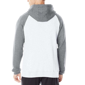 Sweat à capuche décontracté respirant et ample en molleton avec logo personnalisé Essentials pour homme, en mélange de coton, collection hiver, tissu épais - Product Image 5