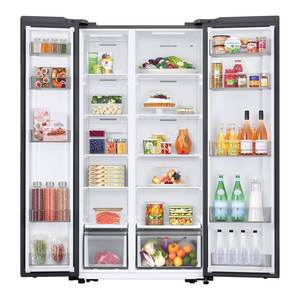 Refrigerador y Congelador de Dos Puertas AIR SPACE AI RS57DG400EM9EF Total No Frost de Acero Inoxidable Clase E (91.2 X 71.6 X 178 Cm) - Product Image 3