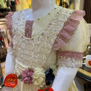 Nuevo diseño, trajes informales de algodón para niñas, ropa de fiesta de calidad de exportación para recién nacidos, tela satinada, edad, niños, primavera, precio bajo - Product Image 3