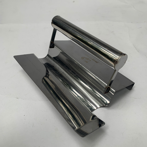 Juego de Paletas de Acero Inoxidable con Punta Industrial para Cortar Ranuras en Paredes, con Hoja de 10 cm para Trabajos de Yeso Decorativo - Product Image 1