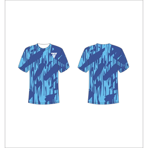 Camiseta de Manga Corta para Hombre con Estampado Geométrico, Cuello Redondo, Corte Regular, Informal, Transpirable, Trackstar OEM, Marca Privada TSI-G05-P0728 - Product Image 2