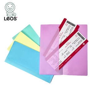 Assorted Color Lottery Holder with Two Pockets for Air Tickets