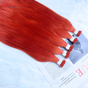 MEJOR VENDEDOR Vietnam Virgen Remy Cutícula Super Doble Dibujado Extensiones Humanas A Granel Nuevo Modelo Frontal 8 36 Pulgadas Estirado - Product Image 6