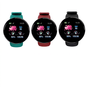 Montre connectée KR D18 unisexe, écran tactile rond de 36-40 mm, tracker de fitness, étanche IP67, montre connectée Bluetooth - Product Image 5