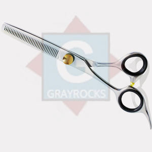Ciseaux amincissants de cheveux de barbier de précision Ciseaux de coupe de dents en acier inoxydable Logo personnalisable Soins professionnels - Product Image 3