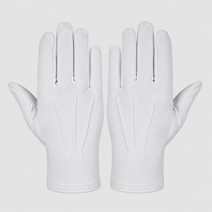 Gants de parade Jane White, gants de cérémonie pour uniforme, couture à trois points, coupe anatomique - Product Image 3