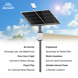 Kit solaire hors réseau compact et léger <span class=keywords><strong>pour</strong></span> Starlink Mini 100W Intègre une gestion intelligente de l'énergie avec une installation facile - Product Image 1