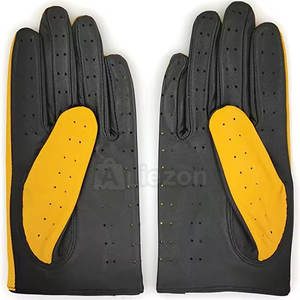 Guantes de cuero de vaca de conductor de moda Guantes de conductor de trabajo de conducción Guantes de conductor al por mayor de fábrica - Product Image 3