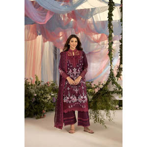 Sobia Nazir Tissu en Chiffon de Luxe '25 D 6 A-TC-1253 pour Printemps/Été - Product Image 1