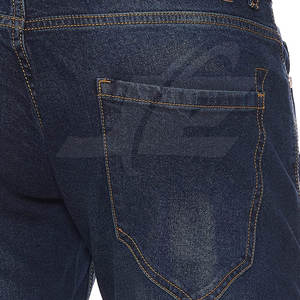 Pantalons jeans pour hommes de la meilleure qualité fabriqués en usine pantalons pour hommes lavés à Offre Spéciale Style décontracté léger avec motif droit en gros - Product Image 6