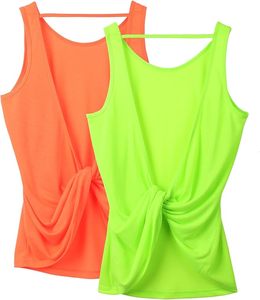 Débardeur d'entraînement à col haut pour femme 100% coton décontracté Gym Style athlétique tissu tricoté - Product Image 1