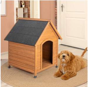 Prestige Collection Casa de gato de madera de lujo Muebles de sala de estar elegantes con cierre de botón a presión - Product Image 5