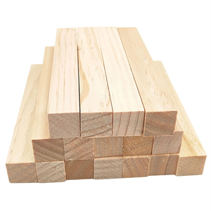 Chevilles carrées en bois massif, bois dur naturel, surface lisse durable, gravées, personnalisées, projets de bricolage modernes en bois, bâtonnets - Product Image 2