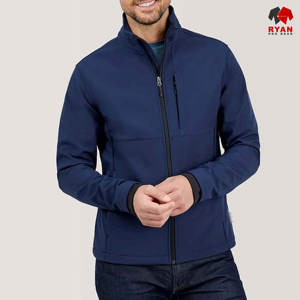 Chaqueta Softshell de Diseño Personalizado Ryan Pro Gear para Hombre, Cierre de Cremallera, Tela Transpirable con Logotipo Personalizado, Impermeable - Product Image 4