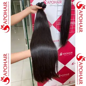 Raw Straight sbiancato al 613 estensioni dei capelli di trama Vietnam capelli umani nessun groviglio nessun spargimento di capelli vergini allineati con cuticole