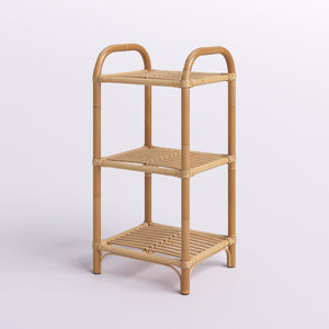 15.7'' W <b>Solid</b> Manufactured <b>Wood</b> <b>Shelving</b> Unit - Product Image 2