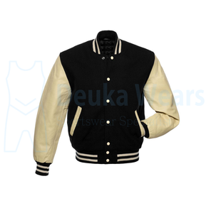 Vêtements de sport brodés en chenille à prix de gros, style personnalisé, manches longues en cuir, vestes de style lettreman pour adultes - Product Image 2