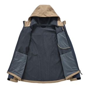 Heavy Duty <b>Night</b> Worker Windbreaker Softshell Jacket Zipper Plus Size Low MOQ Hiking Waterproof Windproof Outdoor - Product Image 2