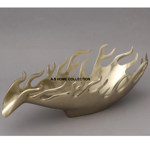 Bol de service en acier inoxydable, bol de service décoratif élégant et design pour la cuisine, l'hôtel, lot de 3 - Product Image 5