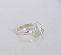 Bague ovale en argent sterling 925 massif plaqué or 18 carats, avec sertissage vierge, pour femmes, pour remplissage de résine ou lait maternel, bijoux pour cendres funéraires