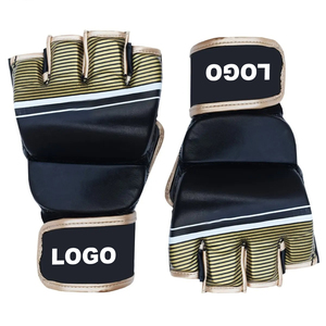 Gants de MMA en gros à prix d'usine, haute qualité, personnalisés, pour entraînement professionnel, en PU, anti-humidité, avec fermeture auto-agrippante - Product Image 1