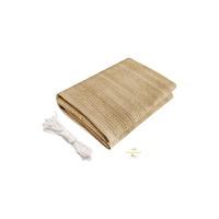 Vela de Sombra Premium de Fibra de Coco Natural, Ecológica, para Exteriores, para Construcción y Camping, Modelo Vietchoice Parker